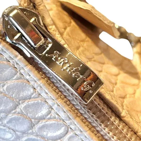 Arider Girl Eleven Croco Heeled Ankle Boots Size 8.5 Boho Country Western Buckle - Picture 8 of 10